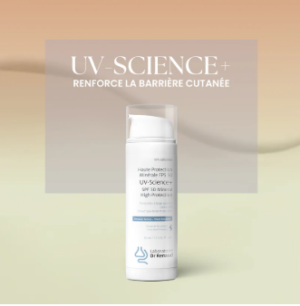 UV-science+ Haute Protection Minérale Visage Teintée FPS 50