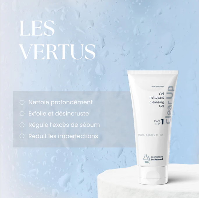 Clear Up Gel Nettoyant Moussant Anti-imperfection