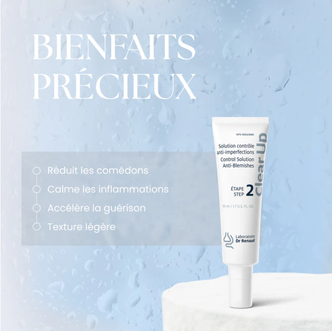 Clear Up Solution Contrôle Anti-imperfections