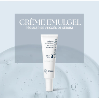 Clear Up Hydratant Anti-brillance & Soin de Jour Matifiant