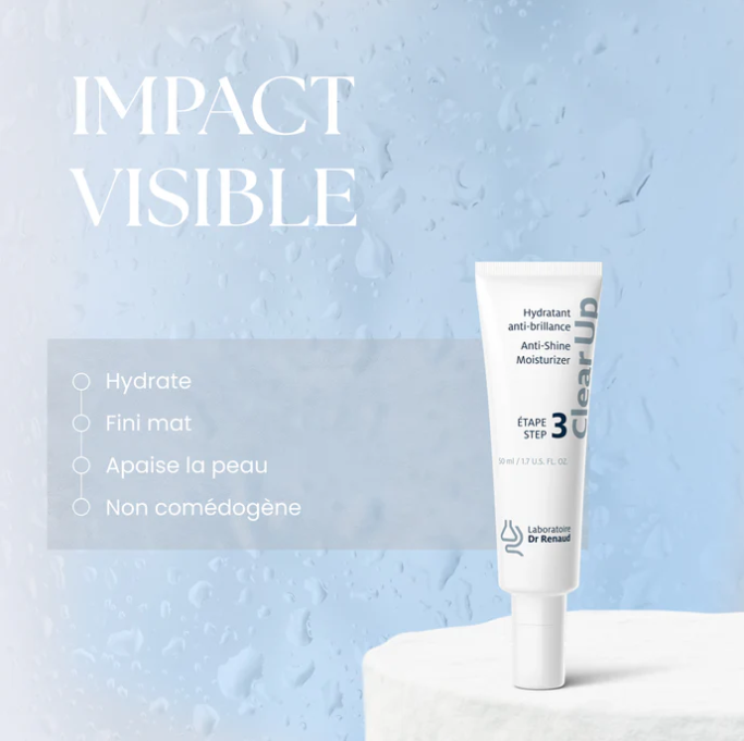 Clear Up Hydratant Anti-brillance & Soin de Jour Matifiant