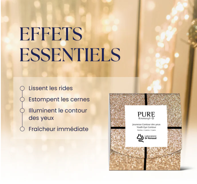 Pure Kronoxyl-9 - Édition des Fêtes - Patch Jeunesse Contour Des Yeux