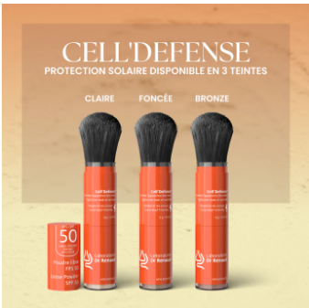Cell'defense Poudre Minérale à Protection Large Spectre FPS 50
